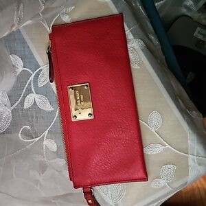 Michael Kors Skinny Wristlet in Red